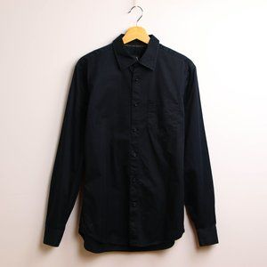 Armani Exchange Black Button Down Dress Shirt